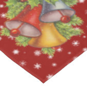 Nappe Christmas Bells Red (Angle)
