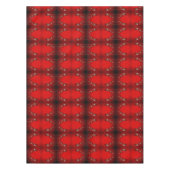 Nappe Christmas Celebration Golden Red Winter Elegant (Devant)