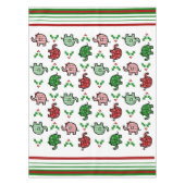 Nappe Christmas Elephant Pattern Tablecloth (Devant)