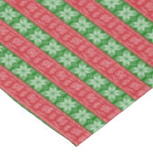 Nappe Christmas embroidered Snowflakes, Christmas trees, (Angle)