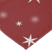 Nappe Christmas Party White Ornaments Stars Red Elegant (Angle)