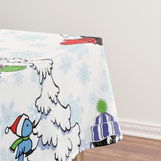 Nappe Christmas penguin ice skating (In Situ)