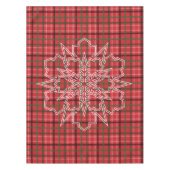 Nappe Christmas plaid. (Devant)