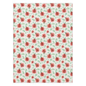 Nappe Christmas Poinsettia Flowers – Kitchen Decor (Devant)