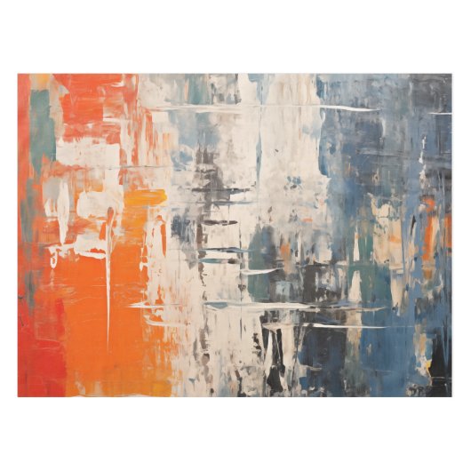 Nappe Chromatic Crossroads Abstract Digital Painting (Devant (Horizontal))