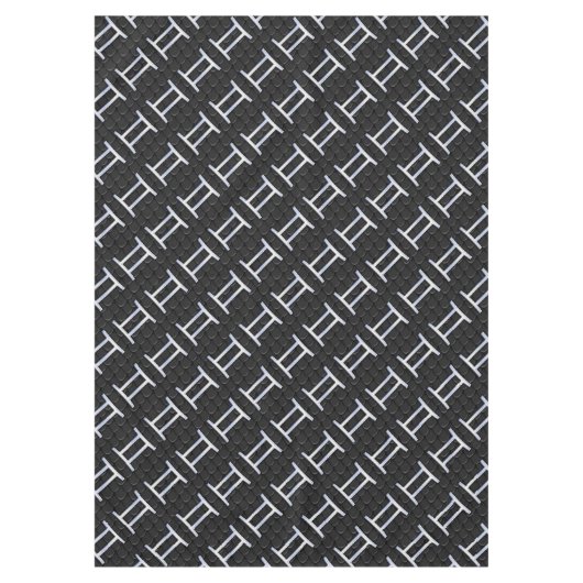 Nappe Chrome Argent Comme Gemini Zodiac SIGNE (Devant)