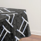 Nappe Chrome Argent Comme Gemini Zodiac SIGNE (In Situ)