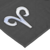 Nappe Chrome Comme Aries Symbole Zodiac Style de peau se (Angle)