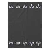 Nappe Chrome Comme Aries Symbole Zodiac Style de peau se (Devant)