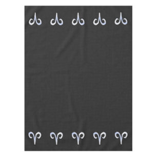 Nappe Chrome Comme Aries Symbole Zodiac Style de peau se