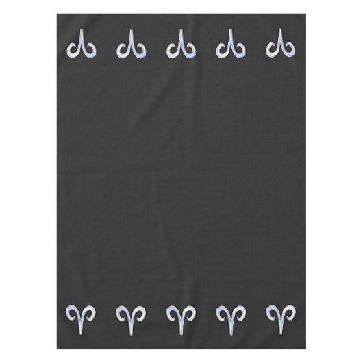 Nappe Chrome Comme Aries Symbole Zodiac Style de peau se (Devant)