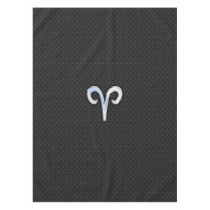 Nappe Chrome Comme Aries Symbole Zodiac Style de peau se