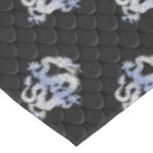 Nappe Chrome comme Dragon sur Black Snake Peau Imprimer (Angle)