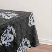 Nappe Chrome comme Dragon sur Black Snake Peau Imprimer (In Situ)