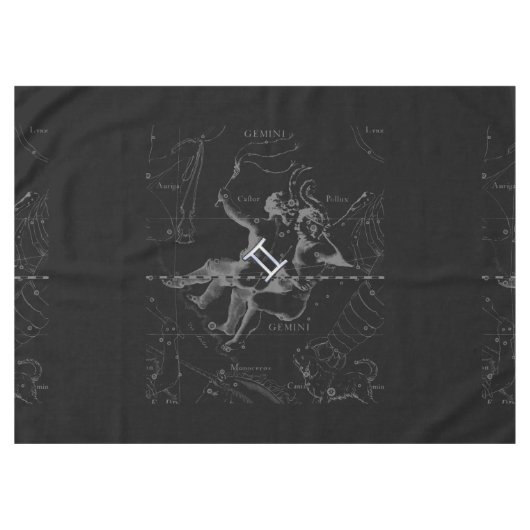 Nappe Chrome comme Gemini Zodiac Connexion Hevelius (Devant (Horizontal))