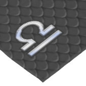 Nappe Chrome Comme Libra Symbole Zodiac Serpent Décor de (Angle)