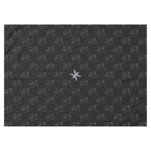 Nappe Chrome comme Pisces Zodiac Connexion Hevelius (Devant (Horizontal))