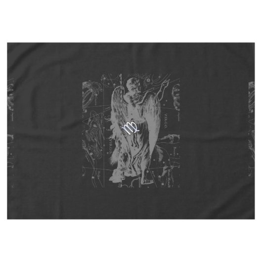 Nappe Chrome comme Virgo Zodiac Connexion Hevelius (Devant (Horizontal))