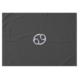 Nappe Chrome Like Cancer Zodiac Sign on Snake Decor