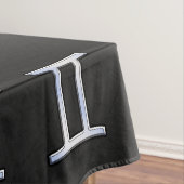 Nappe Chrome moderne comme Gemini Symbole Zodiac (In Situ)
