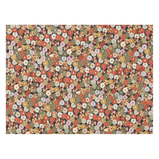 Nappe Chrysanthèmes d'or de Falln (Devant (Horizontal))