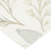Nappe Chuchotement d'hiver Fleurs & Cônes de pin (Angle)