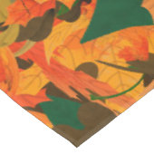 Nappe Chute du Motif Feuille pour l'automne (Angle)