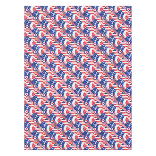 Nappe Cible de mod Mods USA Cible Grunge Roundel (Devant)