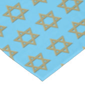Nappe Ciel bleu moderne | Pâque | ÉTOILE DE DAVID (Angle)