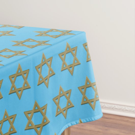 Nappe Ciel bleu moderne | Pâque | ÉTOILE DE DAVID (In Situ)