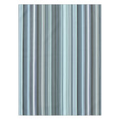 Nappe Ciel d'hiver bleu aqua rayé (Devant)