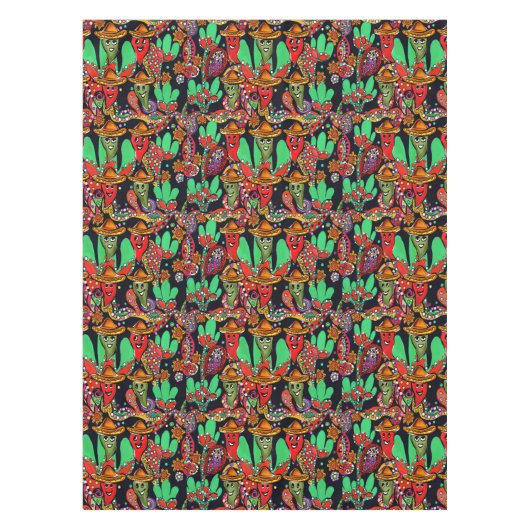 Nappe Cinco de Mayo Peppers (Devant)