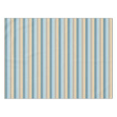 Nappe Cinq Couleurs Bleu Brown Sable Beige Turquoise (Devant (Horizontal))