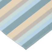 Nappe Cinq Couleurs Bleu Brown Sable Beige Turquoise (Angle)