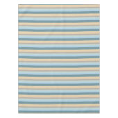Nappe Cinq Couleurs Bleu Brown Sable Beige Turquoise (Devant)
