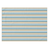 Nappe Cinq Couleurs Bleu Brown Sable Beige Turquoise (Devant (Horizontal))