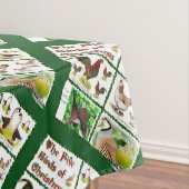 Nappe Cinq oiseaux de Noël (In Situ)