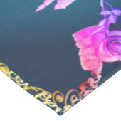Nappe Cire de 16e anniversaire, Fleur de Statice (Angle)