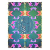 Nappe Cire de 16e anniversaire, Fleur de Statice (Devant)