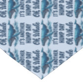 Nappe Citation de baleine drôle "Oh Baleine" Conception (Angle)