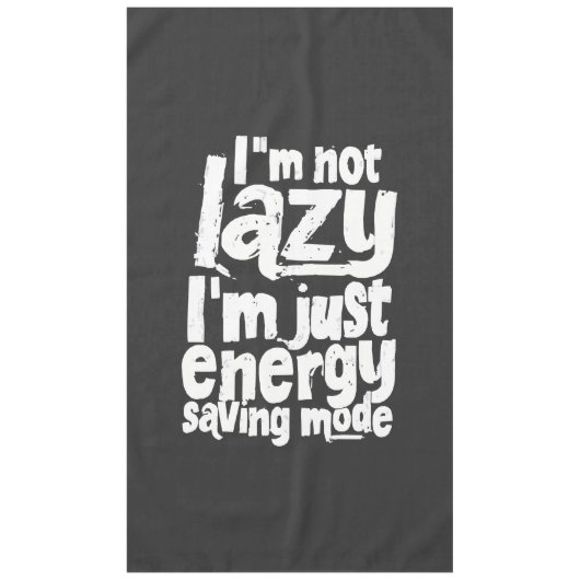 Nappe Citation drôle Procrastination (Devant)