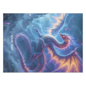 Nappe Cité fantastique du dragon bleu mignon (Devant (Horizontal))