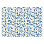Nappe Citron à l'aquarelle bleue (Devant (Horizontal))