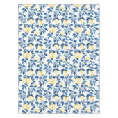 Nappe Citron à l'aquarelle bleue (Devant)