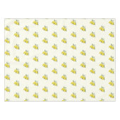 Nappe Citron Feuille Citrus Motif jaune (Devant (Horizontal))