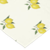 Nappe Citron Feuille Citrus Motif jaune (Angle)