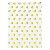 Nappe Citron Feuille Citrus Motif jaune (Devant)