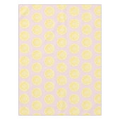 Nappe Citron jaune rose (Devant)