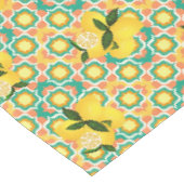 Nappe Citron Méditerranée Orange Vert (Angle)
