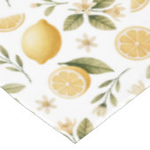 Nappe Citron - Motif - Aquarelle (Angle)